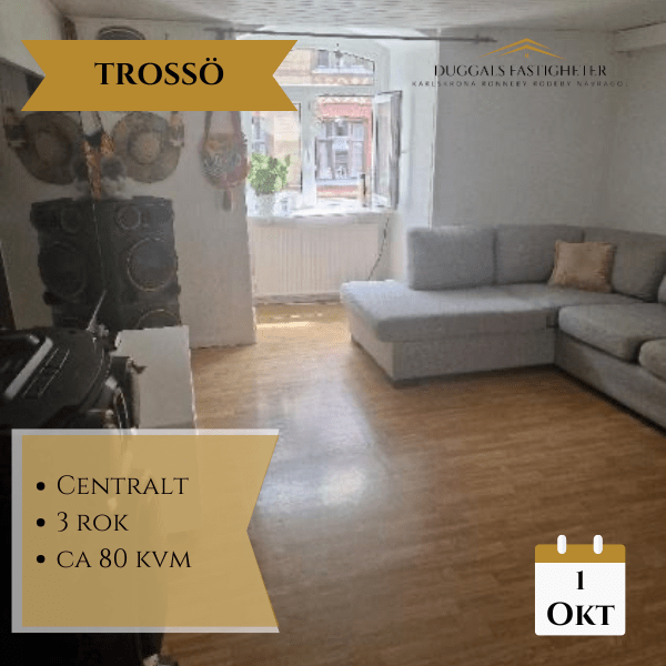 Södra Smedjegatan 3 lgh 1201 - 8 950 kr/mån