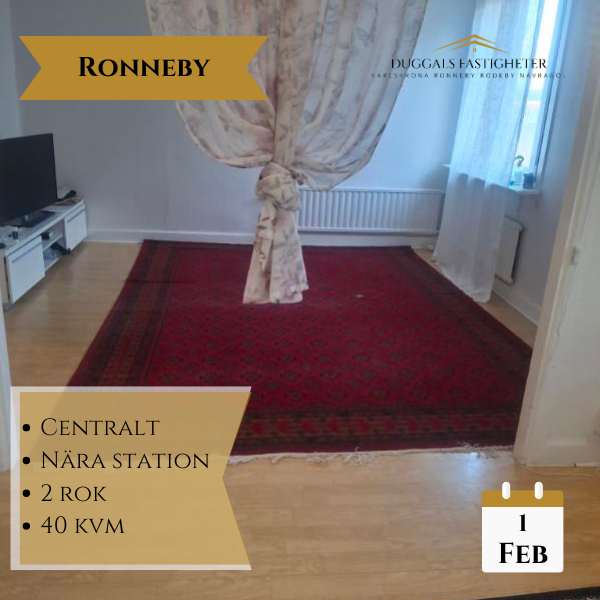 Gångbrogatan 13 lgh 1103 - 4 950 kr/mån Ledig omgående