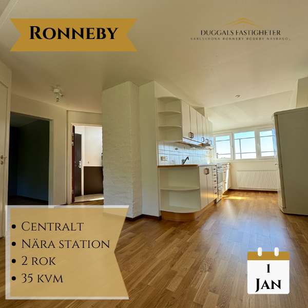 Gångbrogatan 13 lgh 1301 - 4 950 kr/mån Ledig omgående